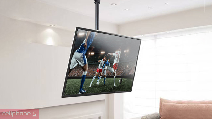 Giá treo tivi xoay thả trần là gì