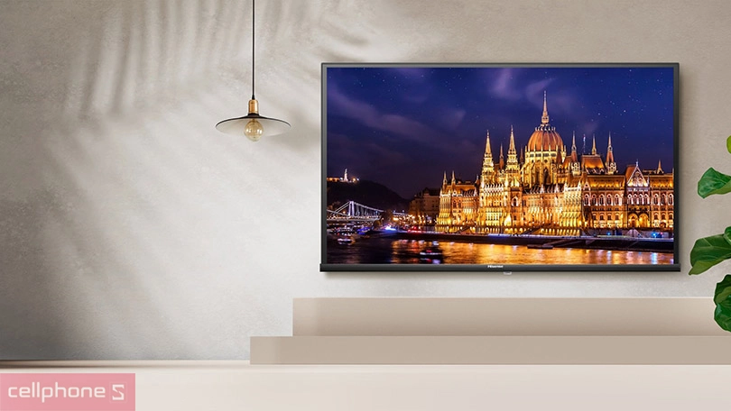 Thiết kế Tivi Hisense 2K 40 inch 40A4N