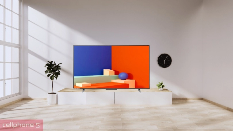Thiết kế tivi Hisense 4K 55 inch 55A6500K