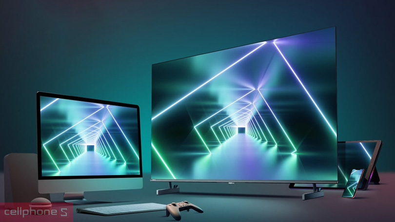 Hình ảnh Google Tivi Hisense 4K 55 inch 55Q6N