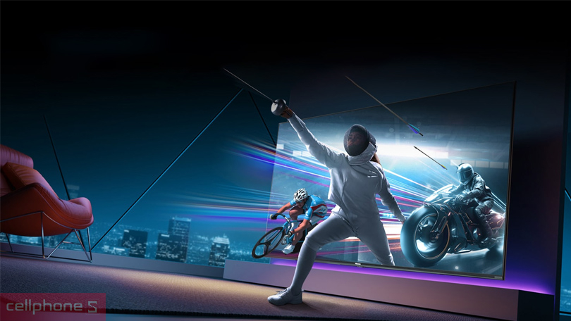 Thiết kế Google Tivi Hisense 4K 65 inch 65Q6N