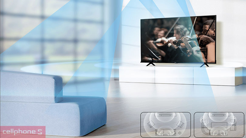 Đánh giá Tivi Hisense về công nghệ âm thanh