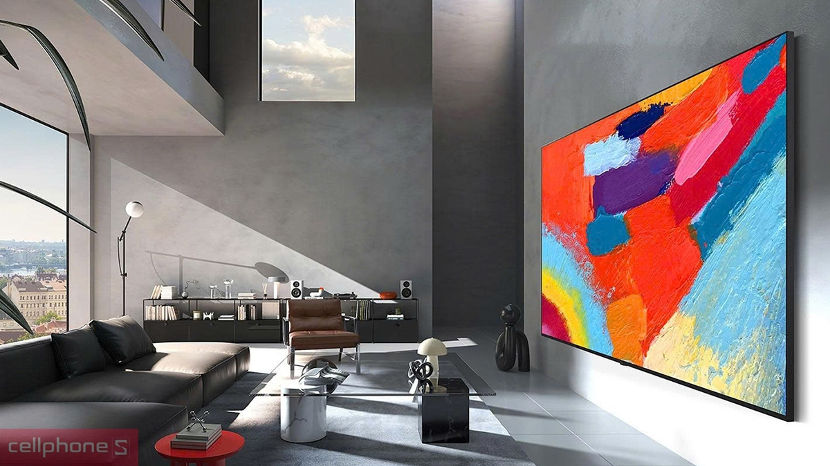 Kích thước màn hình Smart tivi LG Micro RGB 4K 100 inch 100MRGB96BS