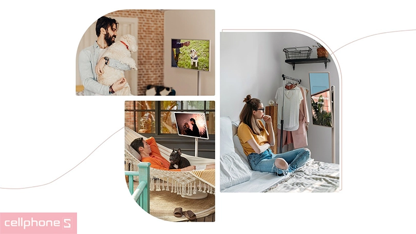 Chất lượng hiển thị Tivi LG Standby Me 2024 27 inch 27ART10CKPL