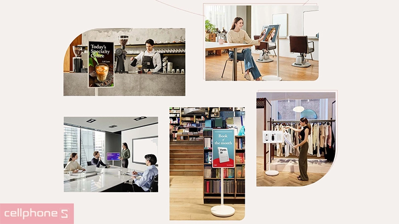 Thiết kế Tivi LG Standby Me 2024 27 inch 27ART10CKPL