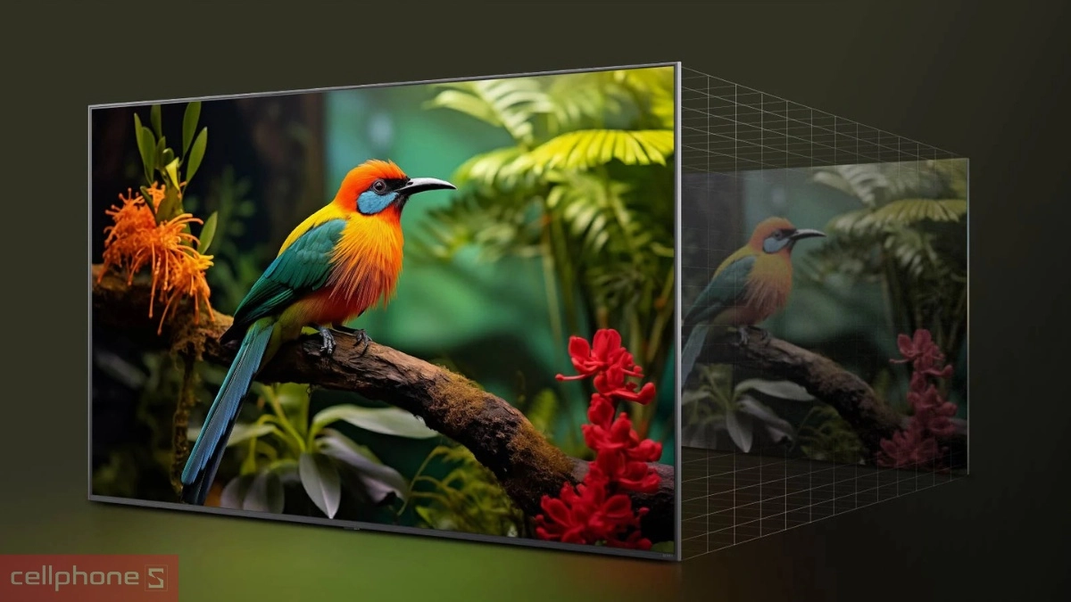 Chất lượng hiển thị trên tivi LG AI 4K 43 inch 43UA7350PSB