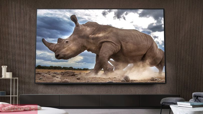 Thiết kế tivi LG Nanocell 4K 43 inch 2024 (43NANO8TSA) 