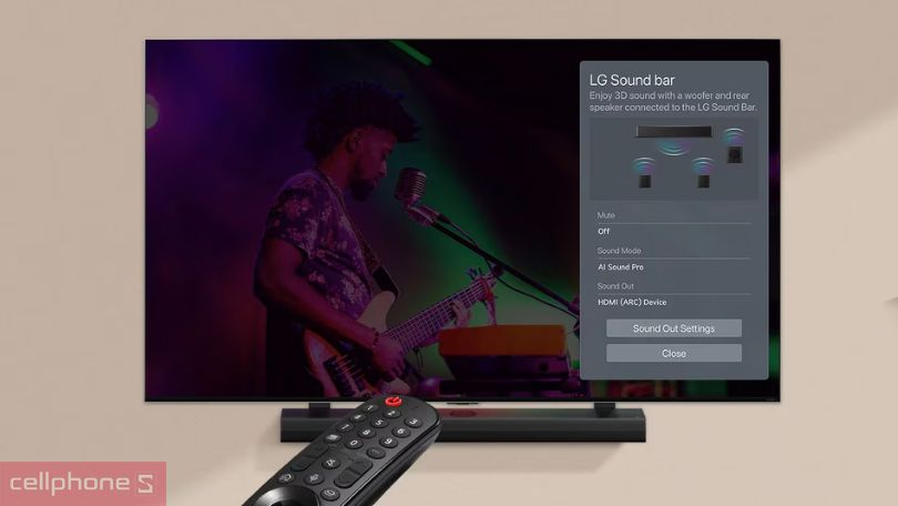 Tính năng tivi LG Nanocell 4K 43 inch 2024 (43NANO8TSA) 