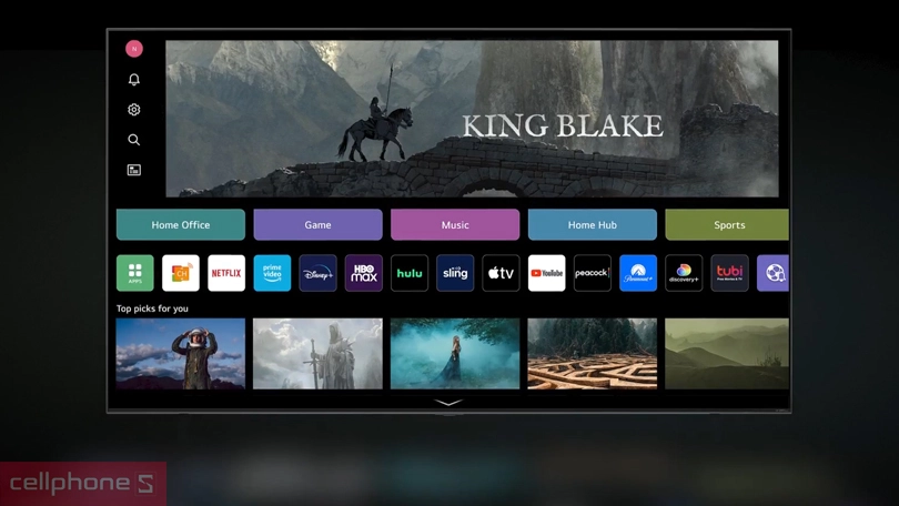 Trợ lý ảo của Smart Tivi LG QNED 43QNED70 4K 43 inch 2025