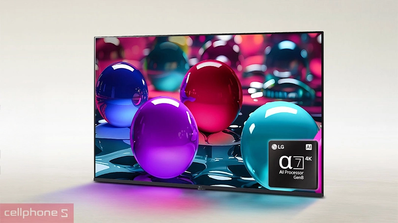 Thiết kế, kích thước Smart Tivi LG UHD 43UA7350 4K 43 inch 2025