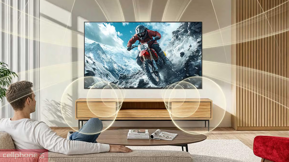 Chất âm rõ ràng trên Smart Tivi LG UHD 4K 43 inch (43NU805BPSC)