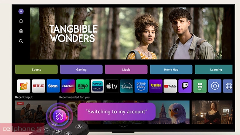 Tấm nền, tần số quét của Smart Tivi LG Evo OLED 48C5PSA 4K 48 inch 2025