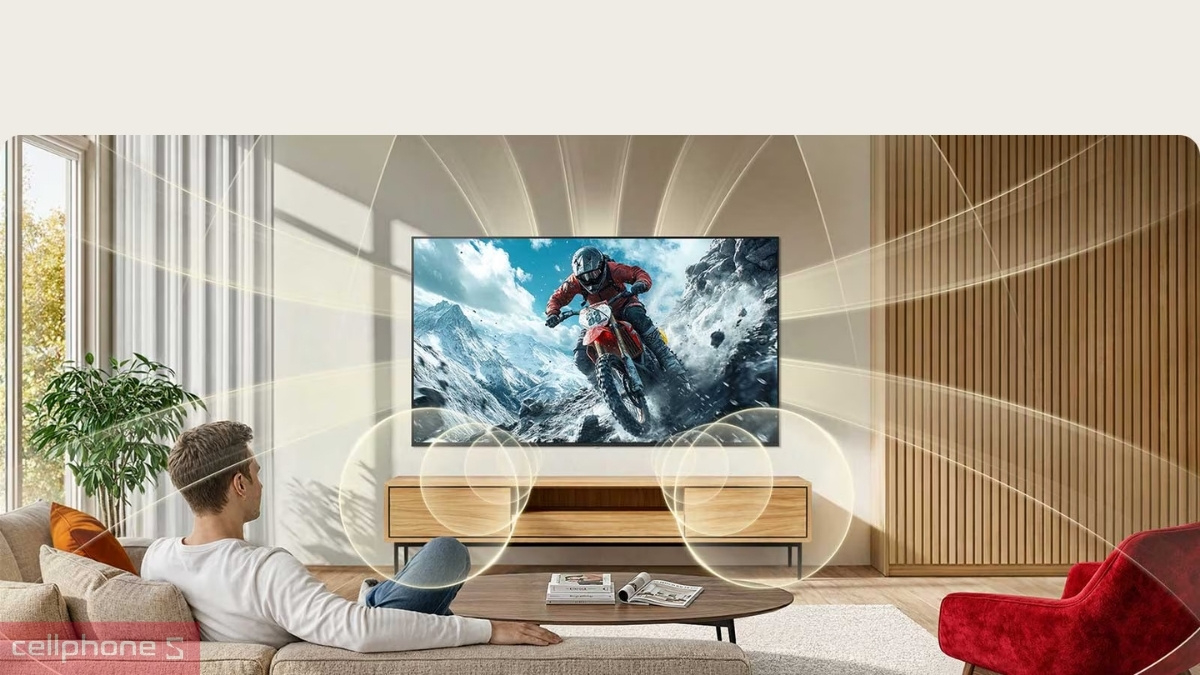 Âm thanh vòm ảo trên Smart tivi LG UHD 4K 50 inch (50NU805BPSC)