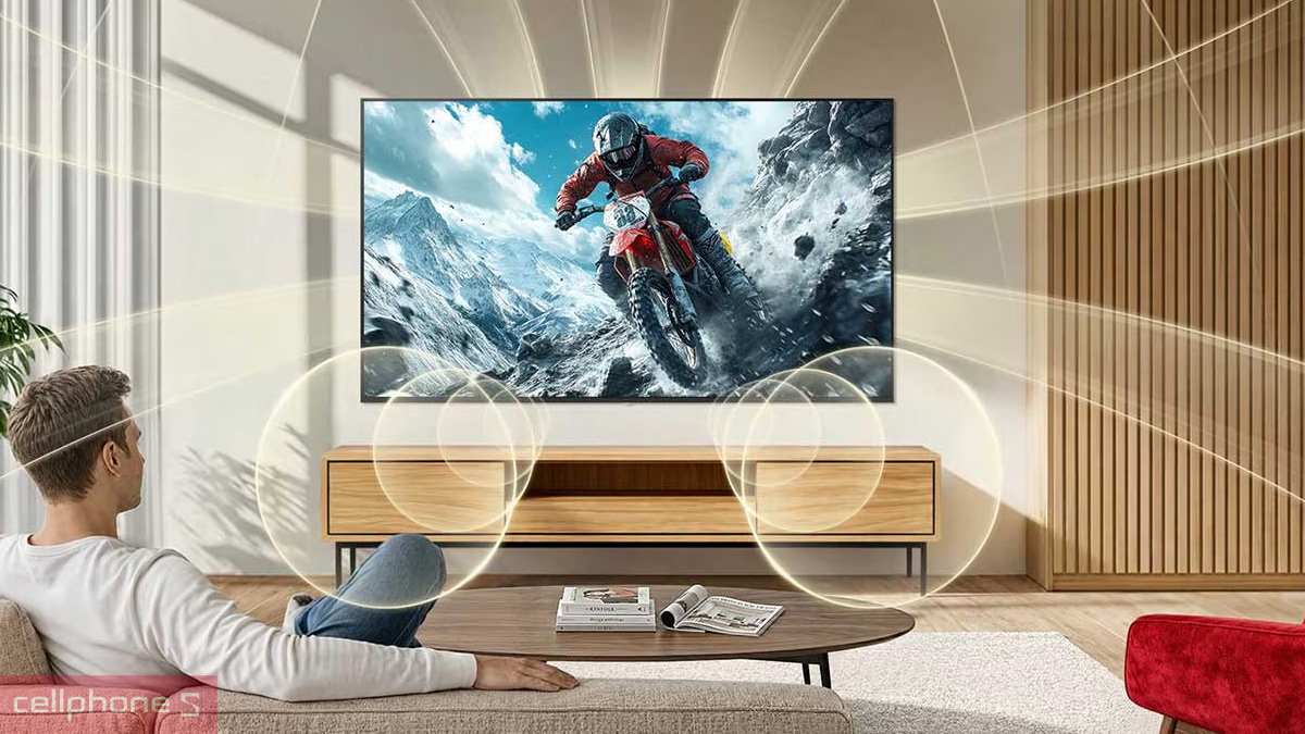 Hệ thống loa trên Smart Tivi LG UHD 4K 50 inch (50NU855BPSA)