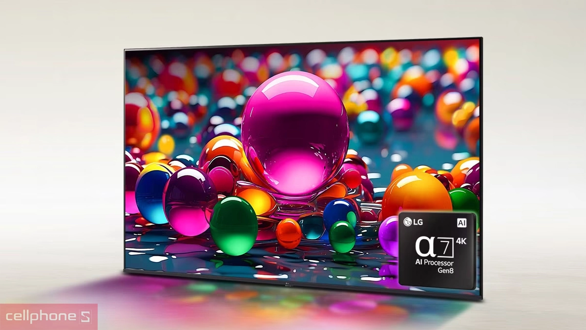 Thiết kế Smart Tivi LG UHD 4K 50 inch (50UA8055PSA)