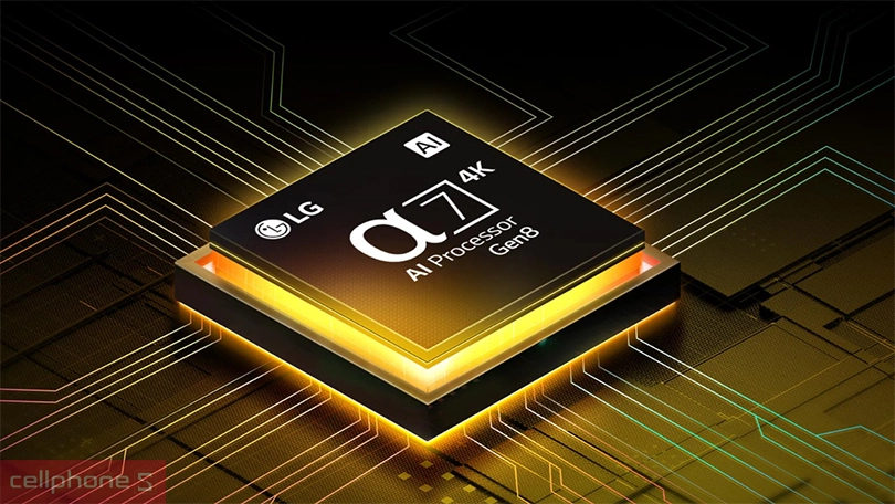 Chip xử lý AI của Smart Tivi LG UHD 50UA7350 4K 50 inch 2025