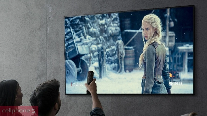 Thiết kế smart tivi LG UHD 4K 50 inch 50UQ7050 