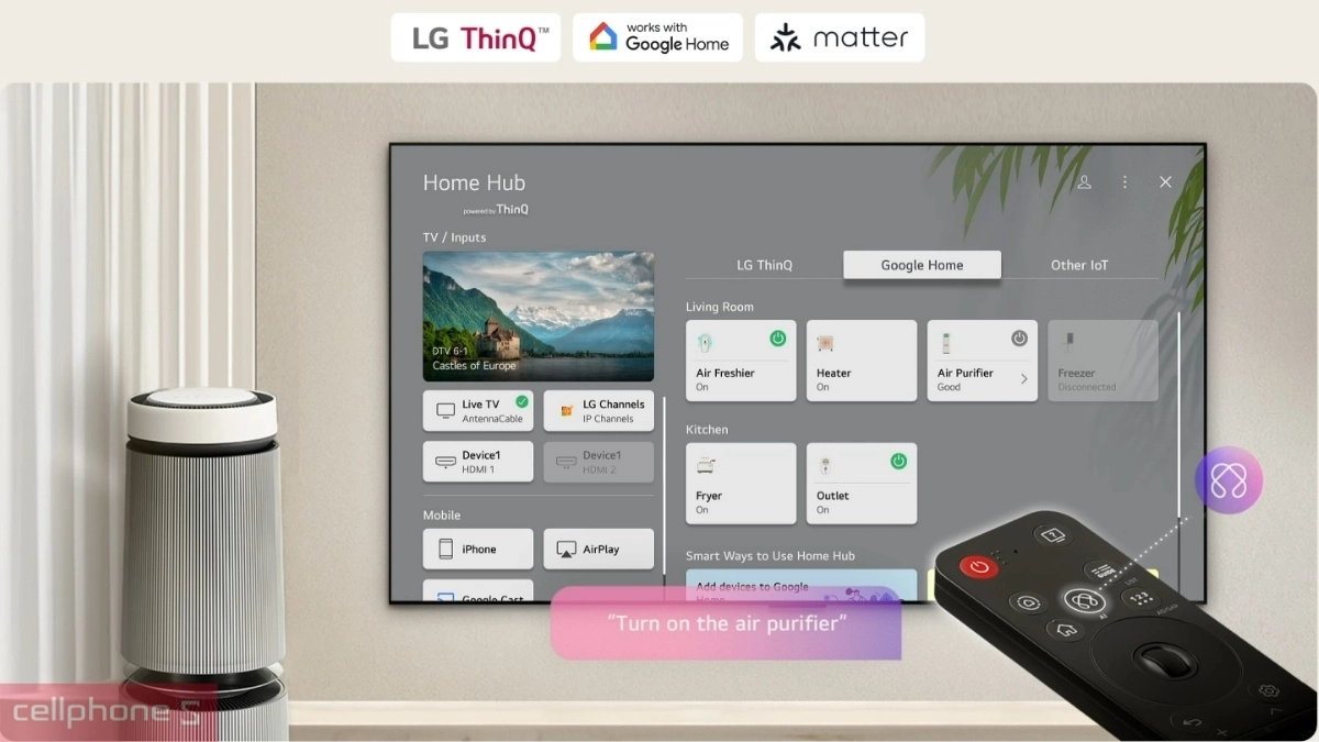 Tính năng thông minh và khả năng kết nối