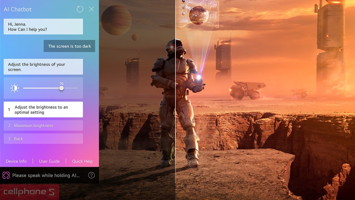 Smart Tivi LG 65NANO80ASA có những tính năng AI nào nổi bật