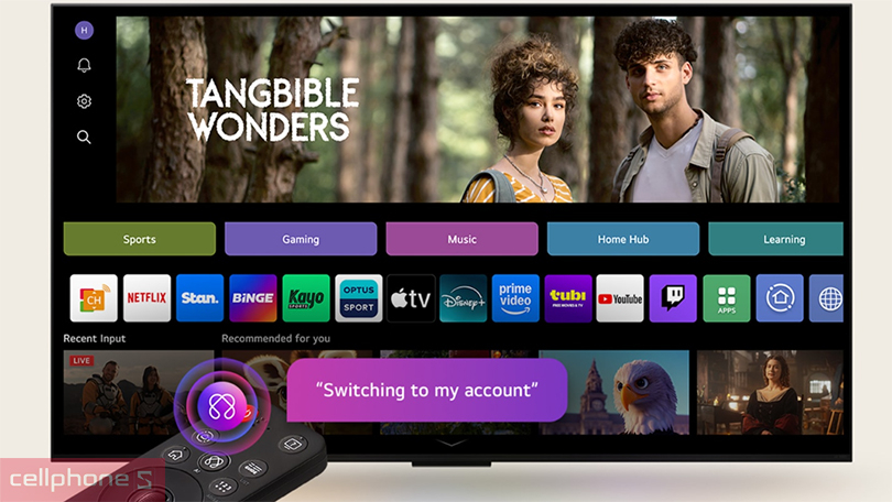 Các công nghệ, tiện ích thông minh đi kèm của Smart Tivi LG Evo OLED 55G5PSA 4K 55 inch 2025