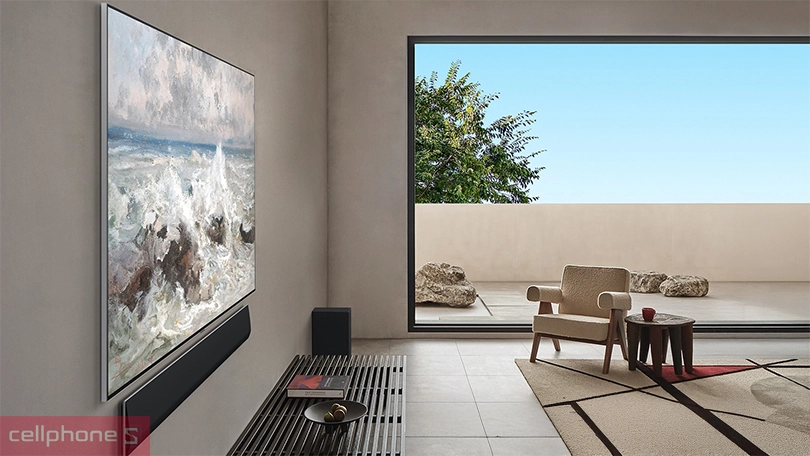 Thiết kế, màn hình hiển thị lớn của Smart Tivi LG Evo OLED 55G5PSA 4K 55 inch 2025