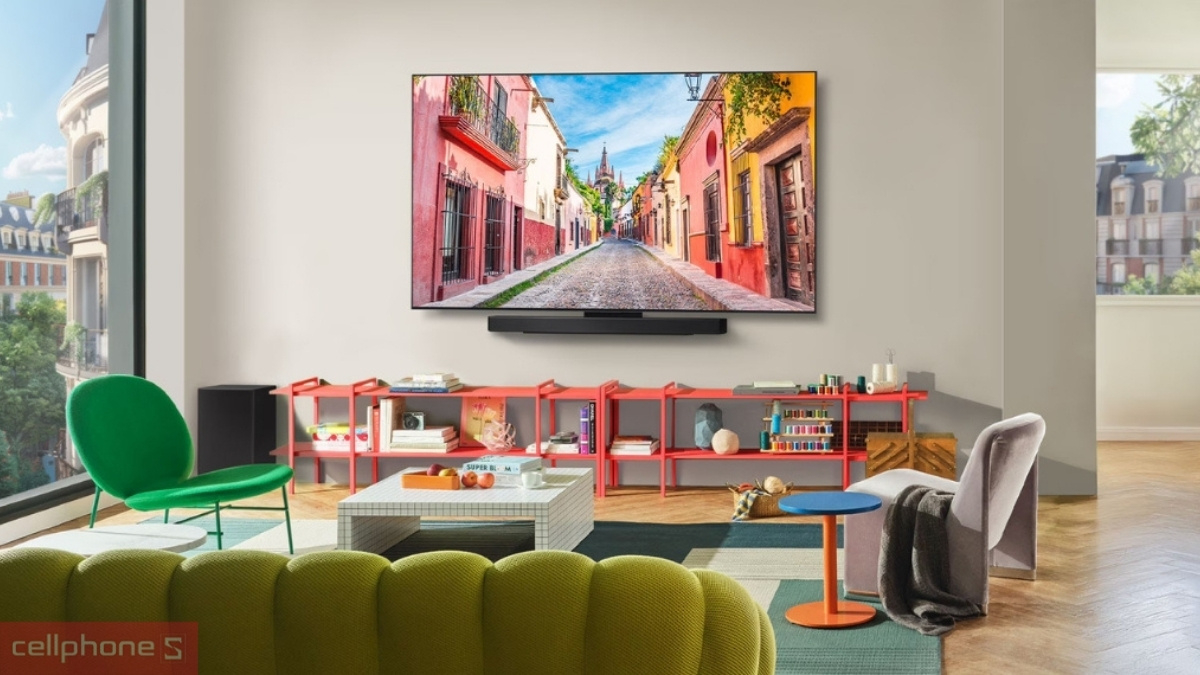 Thiết kế Smart tivi LG OLED 4K 55 inch OLED55G6PSA
