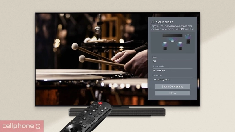 Tính năng Smart Tivi LG OLED Evo 4K 55 inch 2024