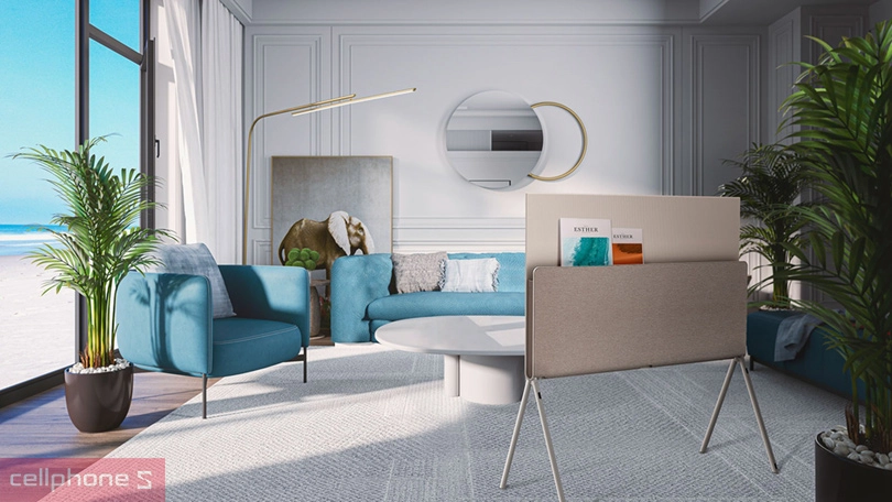 Thiết kế Tivi OLED Evo Posé LG 4K 55 inch 55LX1QPSA