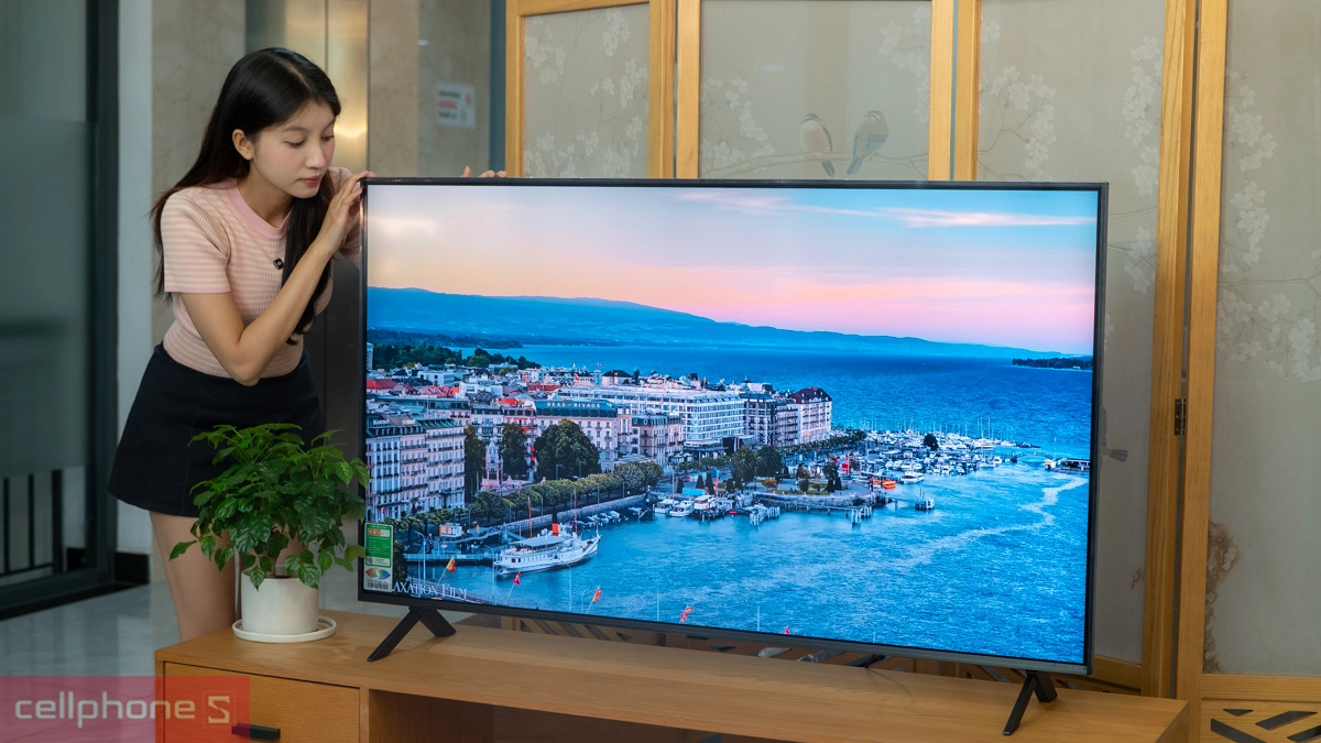 Thiết kế tivi LG QNED 55QNED80ASA 4K 55 inch 2025