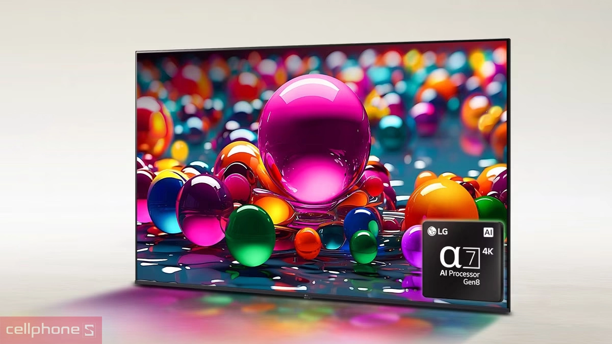 Hệ thống AI trên Smart Tivi UHD 4K 55 inch 55UA8055PSA
