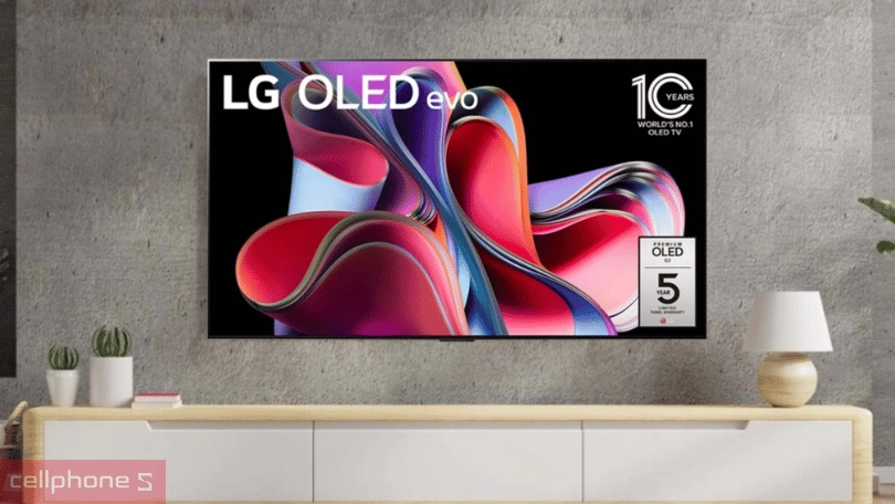 Smart Tivi OLED Evo LG 55G3PSA 4K 55 inch – Tận hưởng những thước phim ấn tượng