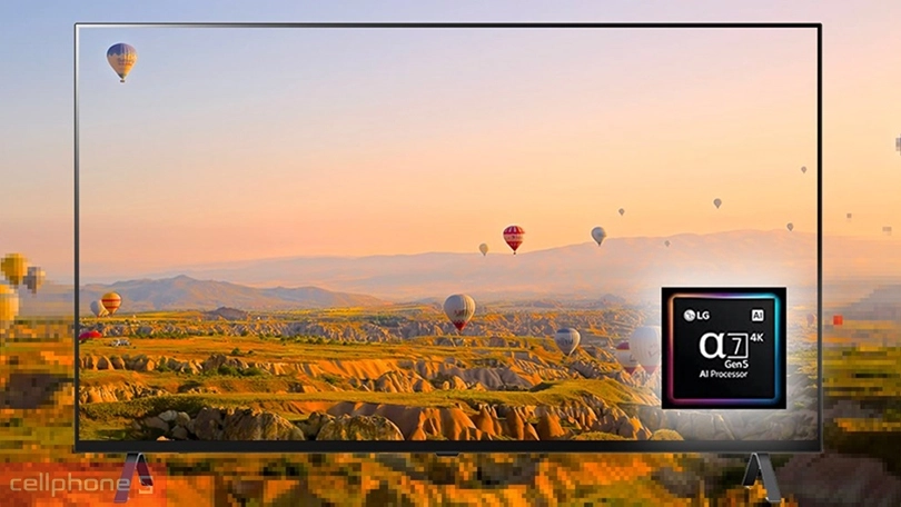 Smart Tivi OLED LG 55A3PSA 4K 55 inch - Công nghệ tiên tiến, hiển thị sắc nét