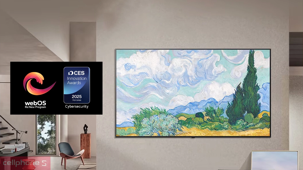 Smart Tivi LG UHD 4K này vận hành trên nền tảng webOS 25