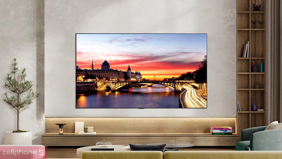 Thiết kế smart tivi LG OLED 4K 65 inch (OLED65C6PSA)