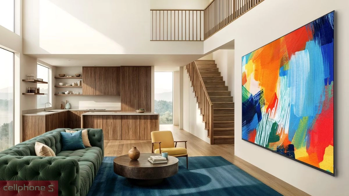 Thiết kế smart tivi LG QNED 4K 65 inch (65QNED80BSA)