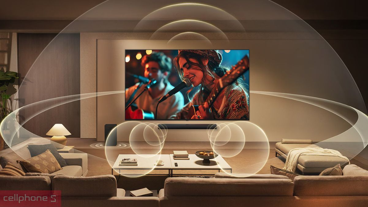 Công nghệ âm thanh smart tivi LG QNED 4K 65 inch (65QNED80BSA)