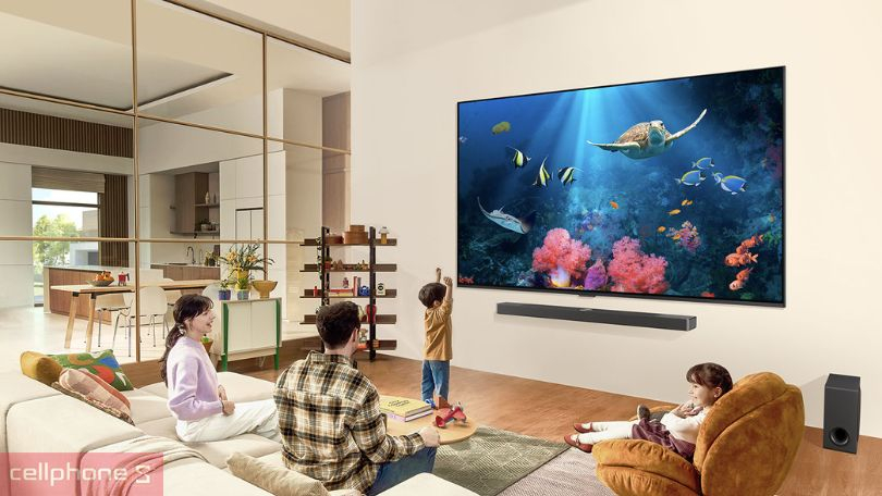 Thiết kế Smart Tivi LG QNED 65QNED80TSA 4K 65 inch 2024