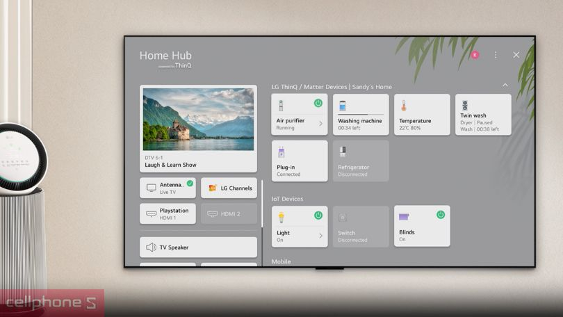 Công nghệ Smart Tivi LG QNED 65QNED80TSA 4K 65 inch 2024