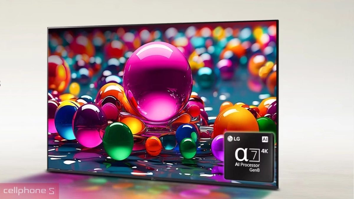 AI được tích hợp trên Smart Tivi LG UHD 4K 65 inch 65UA8055PSA