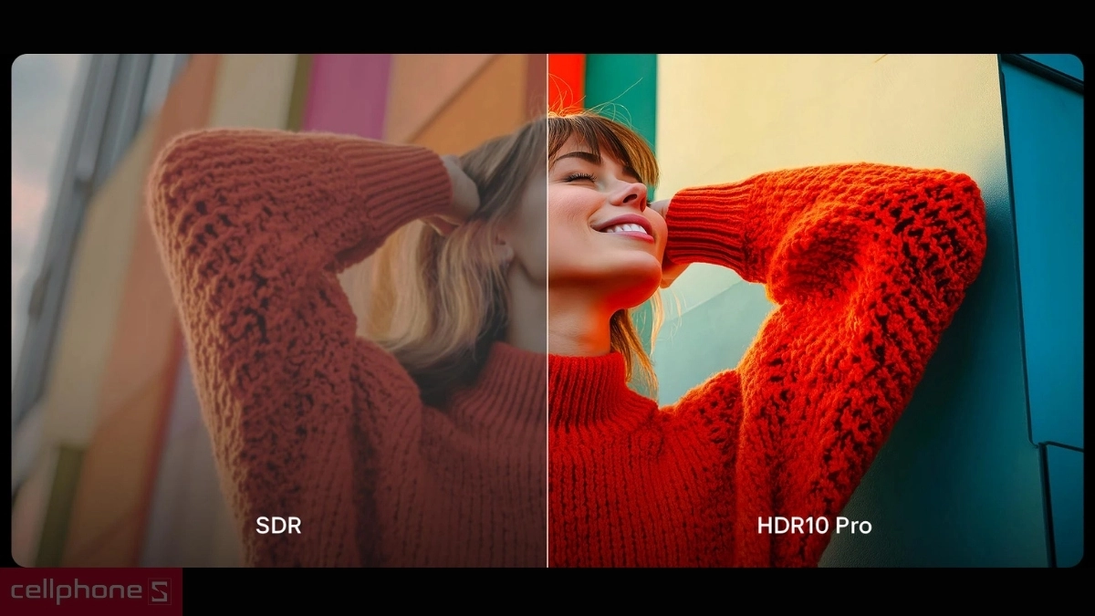 Công nghệ HDR10 Pro trên Smart Tivi LG UHD 4K 65 inch 65UA8055PSA