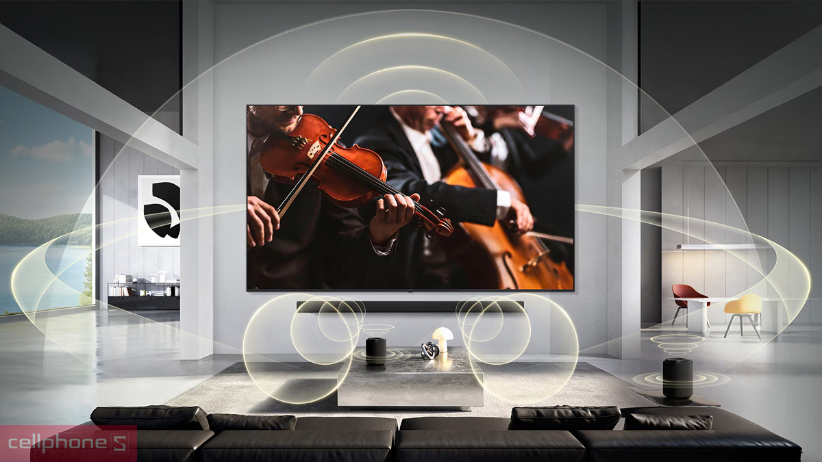 Ứng dụng LG ThinQ trên Smart tivi LG Micro RGB 4K 75 inch (75MRGB86BSA)