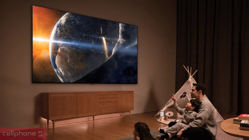 Thiết kế Smart tivi LG Nanocell 75 75NANO81TSA 4K 75 inch 2024