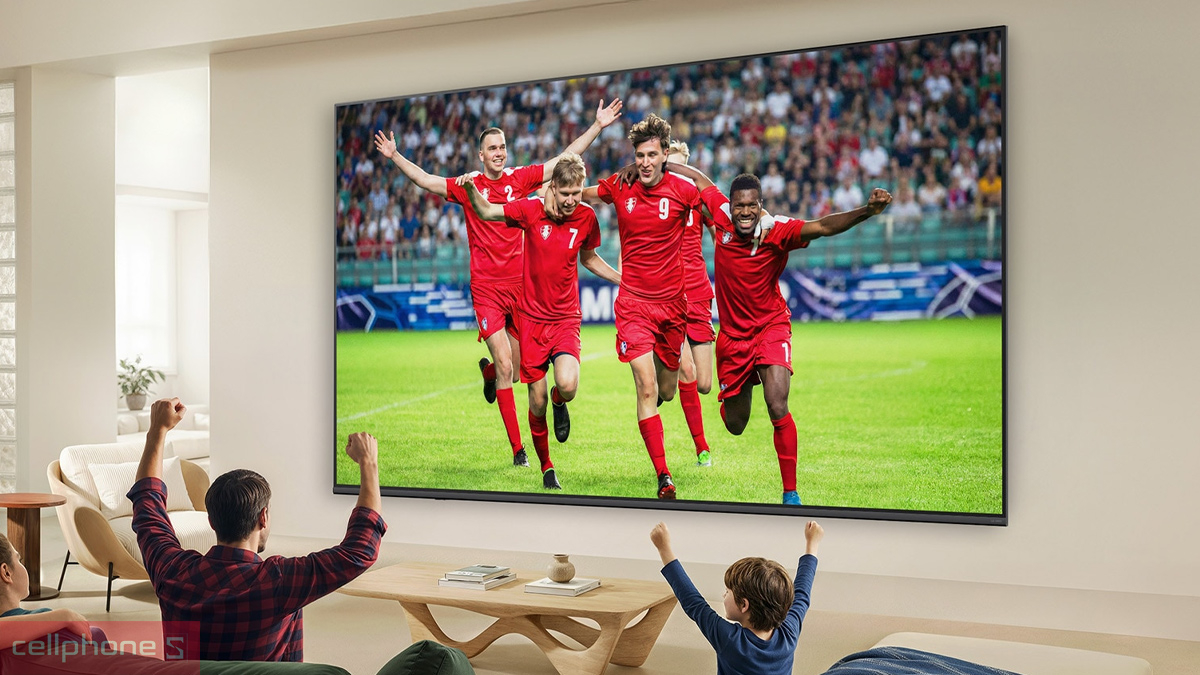 Hình ảnh chân thực và sắc nét trên Smart Tivi LG QNED 4K 75 inch (75QNED80BSA)
