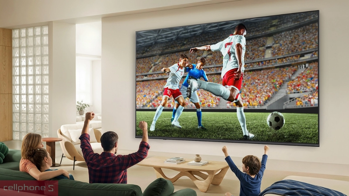 Công nghệ hiển thị smart Tivi LG QNED 4K 75 inch 75QNED81BSA