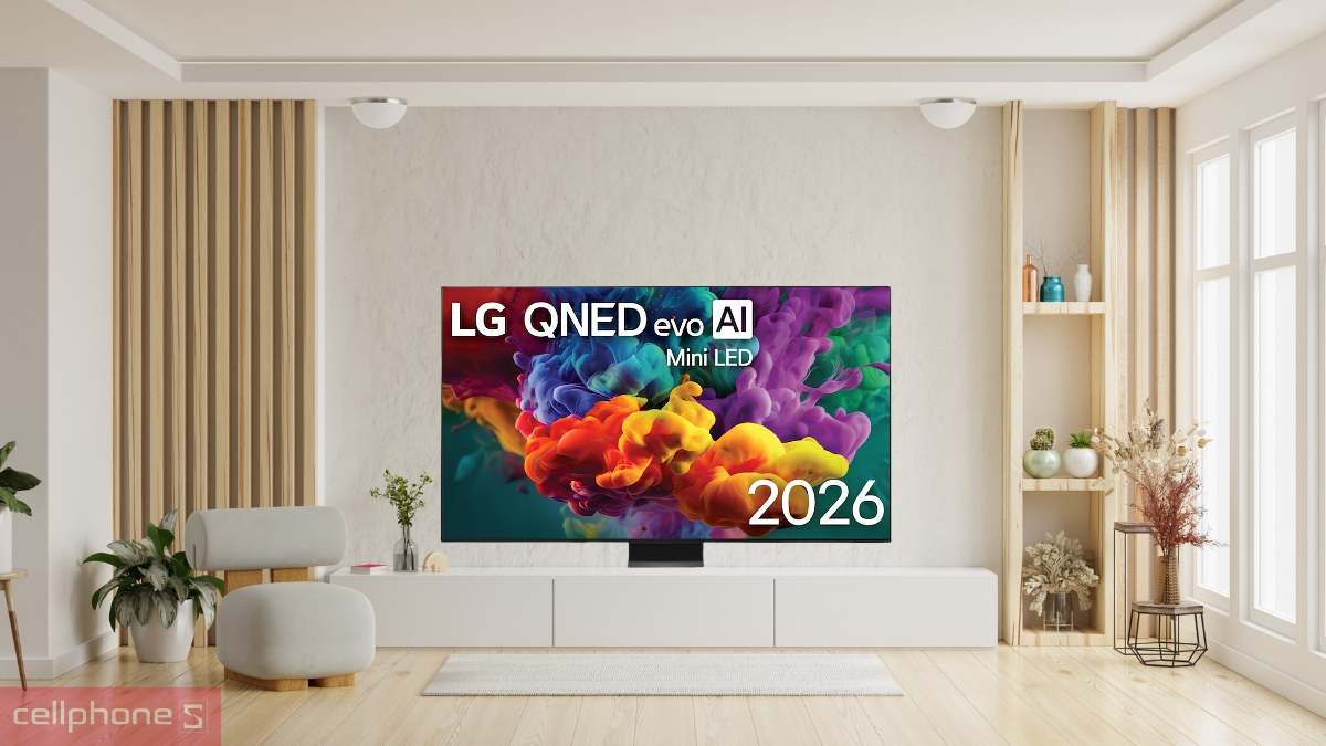 Công nghệ hiển thị smart Tivi LG QNED 4K 75 inch 75QNED86BSA