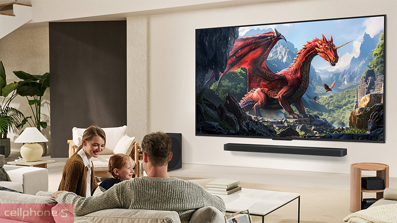Công nghệ hiển thị trên Smart Tivi LG QNED 75QNED9M 4K 75 inch 2025