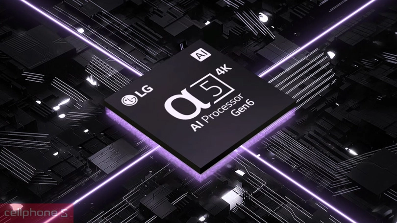 Chip xử lý AI của Smart Tivi LG UHD 75UA7350 4K 75 inch 2025