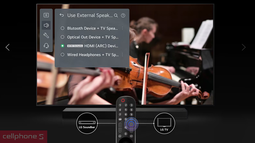 Khả năng điều khiển, trợ lý ảo hỗ trợ kèm của Smart Tivi LG UHD 75UA7350 4K 75 inch 2025