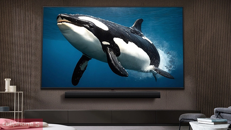 Thiết kế, kích thước smart tivi LG Nanocell 75NANO80 4K 75 inch