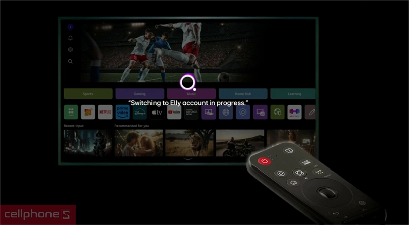 Trợ lý ảo và khả năng điều khiển của Smart Tivi LG Evo Oled 77G5PSA 4K 77 inch 2025